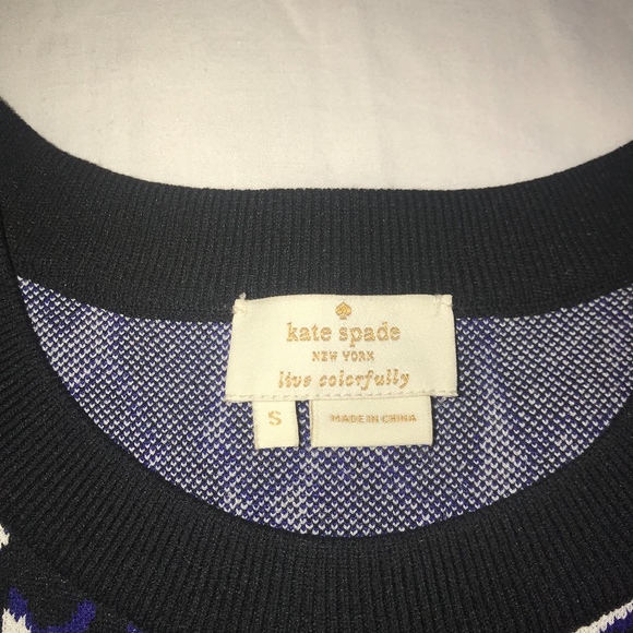 KATE SPADE leopardprint jacquard sweater - Picture 4 of 4